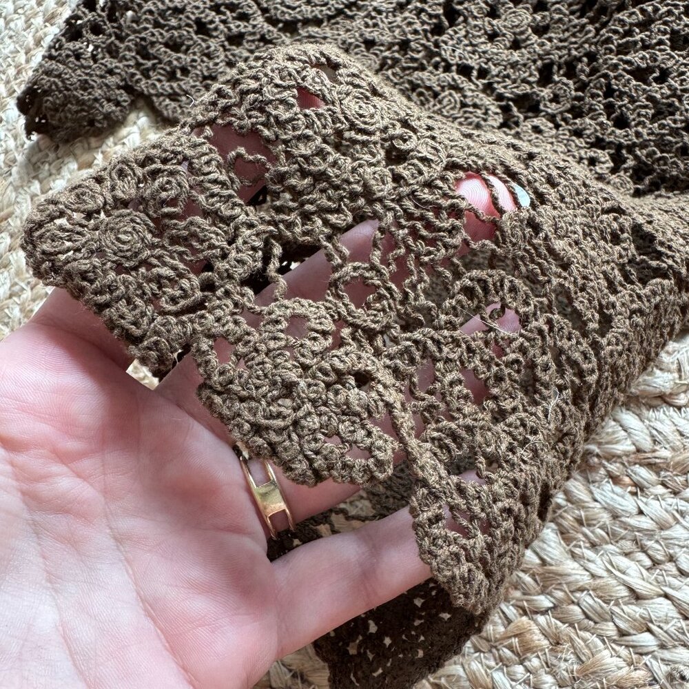 ZARA Crochet Lace Top – Size M – New without tags 🤎 - Picture 10 of 12